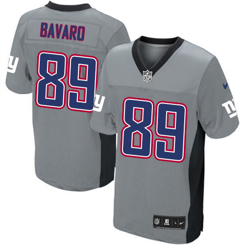 New York Giants Nike Men Mark Bavaro Limited Grey NFL Jersey