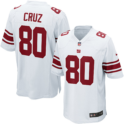 New York Giants Nike Men Victor Cruz Game White NFL Jersey