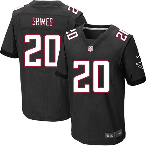 Nike Atlanta Falcons Men Brent Grimes Elite Black NFL Jersey