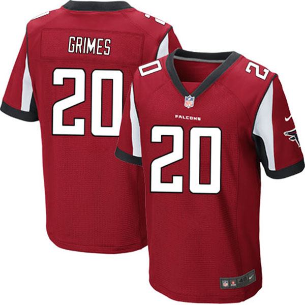 Nike Atlanta Falcons Men Brent Grimes Elite Red NFL Jersey