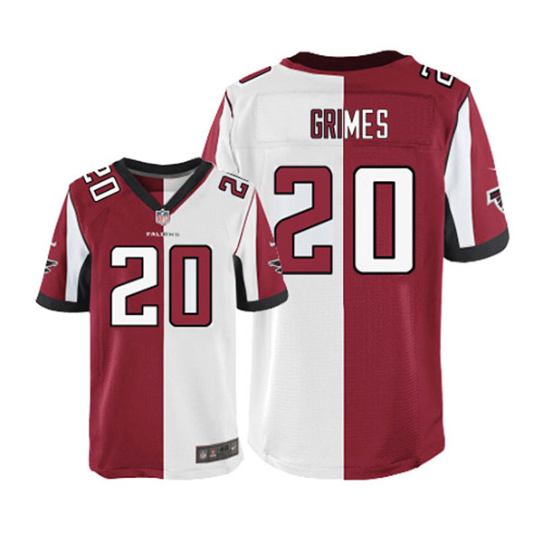 Nike Atlanta Falcons Men Brent Grimes Elite Two Tone Team Road Jersey