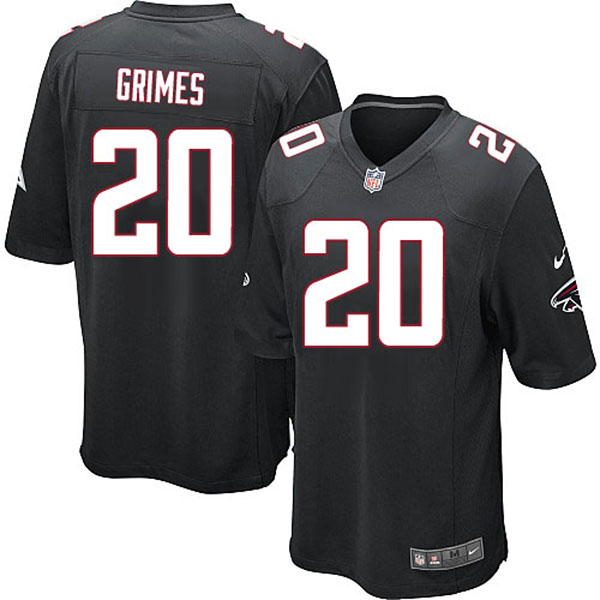 Nike Atlanta Falcons Men Brent Grimes Game Black NFL Jersey