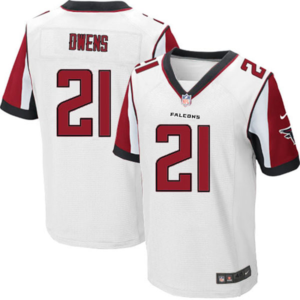 Nike Atlanta Falcons Men Chris Owens Elite White NFL Jersey