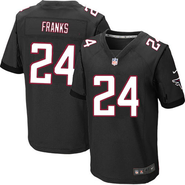 Nike Atlanta Falcons Men Dominique Franks Elite Black NFL Jersey