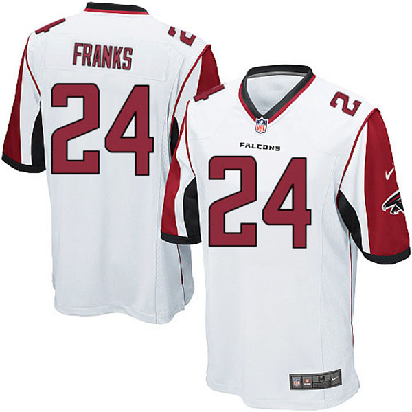 Nike Atlanta Falcons Men Dominique Franks Game White NFL Jersey