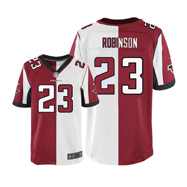 Nike Atlanta Falcons Men Dunta Robinson Elite Two Tone Team Road Jersey