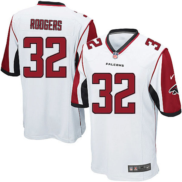 Nike Atlanta Falcons Men Jacquizz Rodgers Game White NFL Jersey