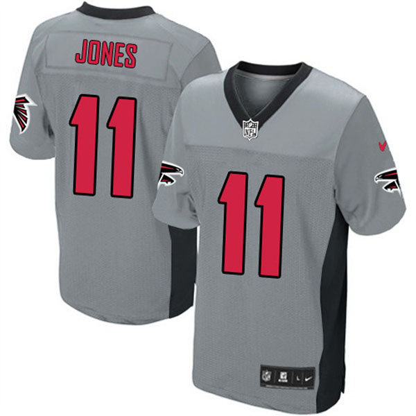 Nike Atlanta Falcons Men Julio Jones Limited Grey Shadow Jersey