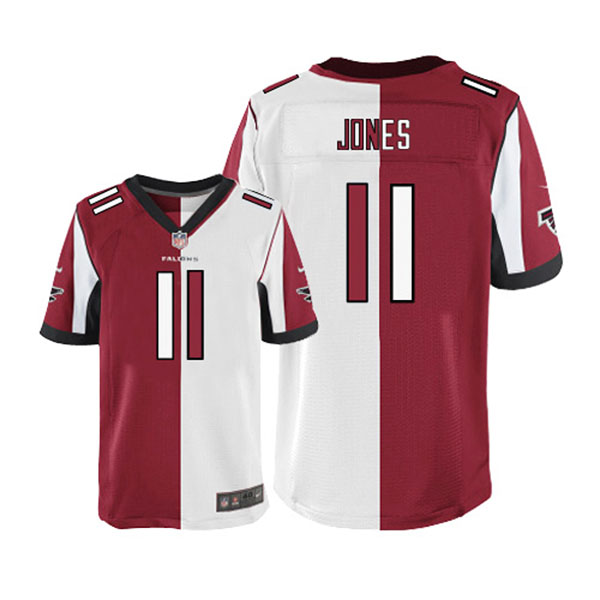 Nike Atlanta Falcons Men Julio Jones Limited Two Tone Team Road Jersey