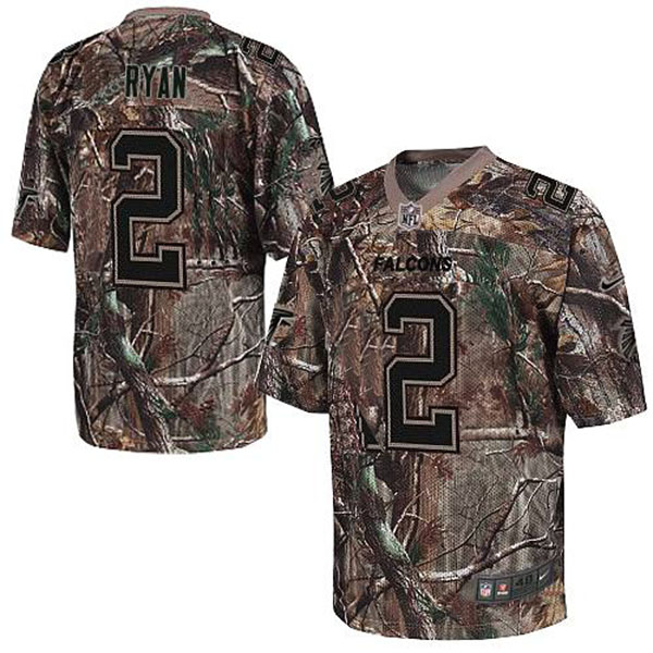 Nike Atlanta Falcons Men Matt Ryan Elite Camo Realtree Jersey