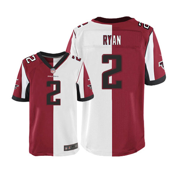 Nike Atlanta Falcons Men Matt Ryan Elite Two Tone Team Road Jersey