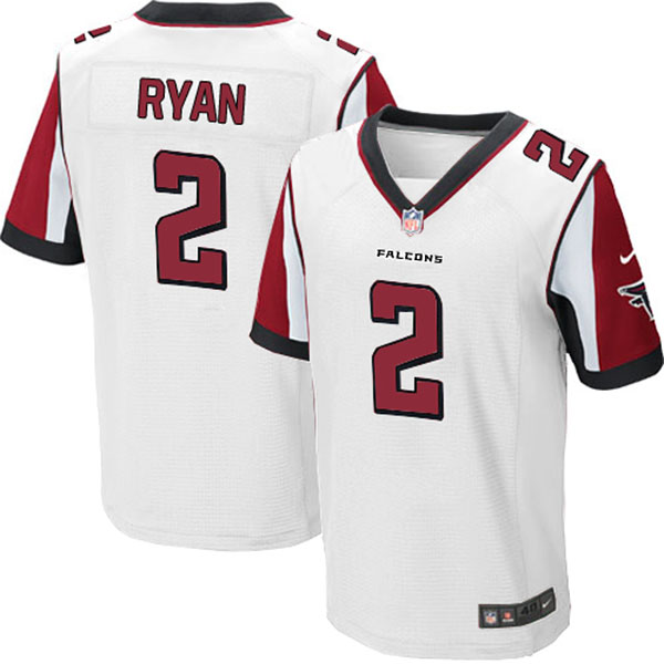 Nike Atlanta Falcons Men Matt Ryan Elite White NFL Jersey