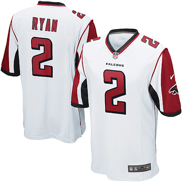 Nike Atlanta Falcons Men Matt Ryan Game White NFL Jersey