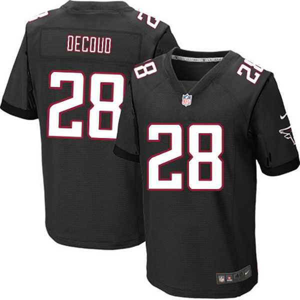 Nike Atlanta Falcons Men Thomas DeCoud Elite Black NFL Jersey