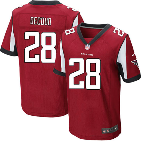 Nike Atlanta Falcons Men Thomas DeCoud Elite Red NFL Jersey