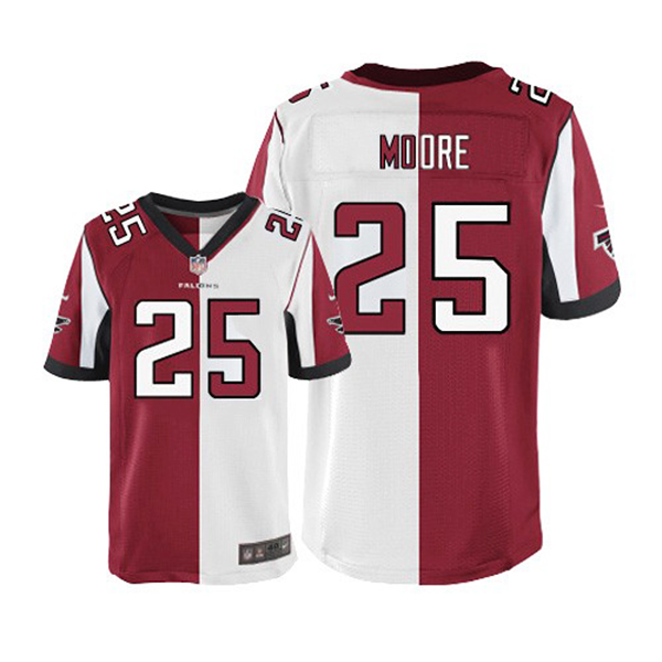 Nike Atlanta Falcons Men William Moore Elite Two Tone Team Road Jersey