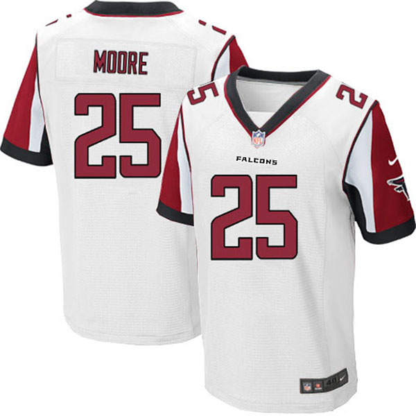 Nike Atlanta Falcons Men William Moore Elite White NFL Jersey