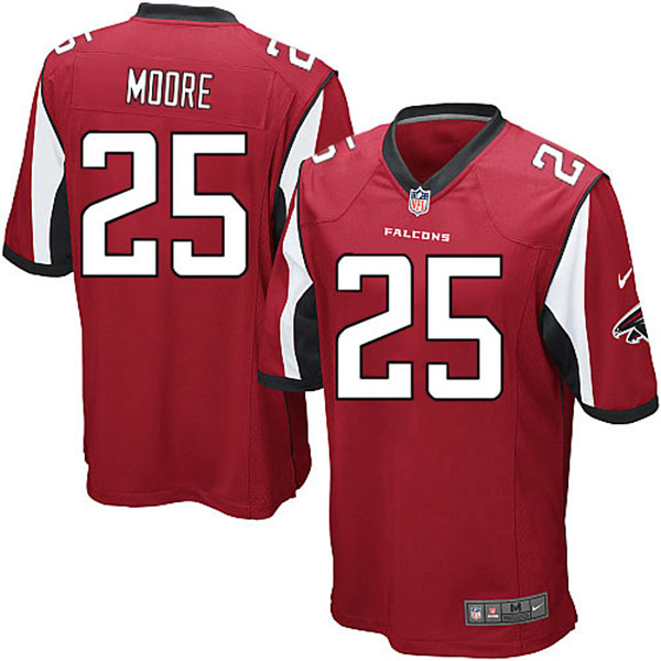 Nike Atlanta Falcons Men William Moore Game Red NFL Jersey