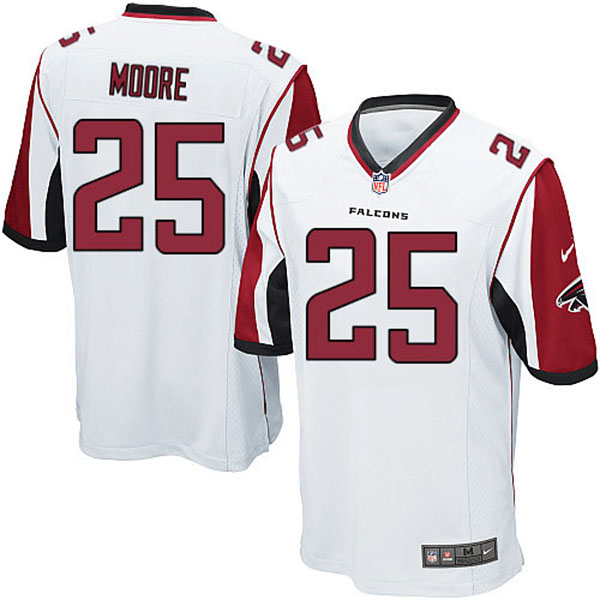 Nike Atlanta Falcons Men William Moore Game White NFL Jersey