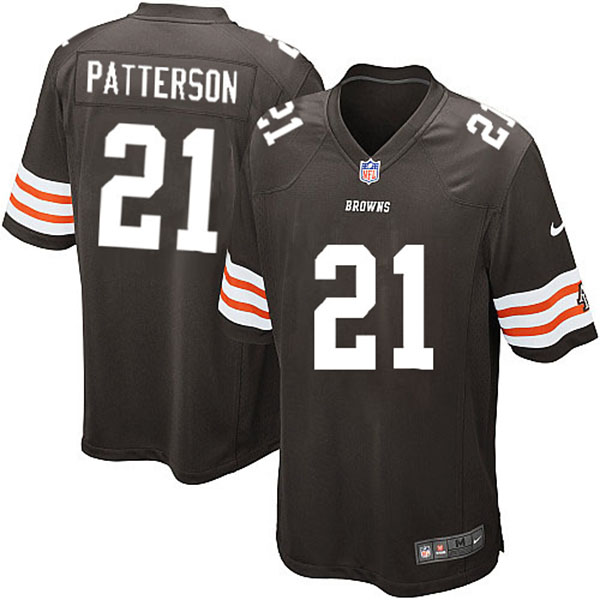 Nike Cleveland Browns Men Dimitri Patterson Game Brown NFL Jersey