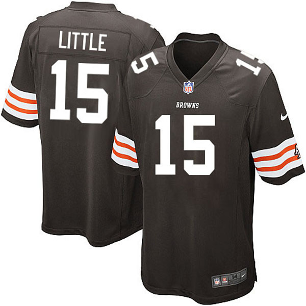 Nike Cleveland Browns Men Greg Little Game Brown NFL Jersey