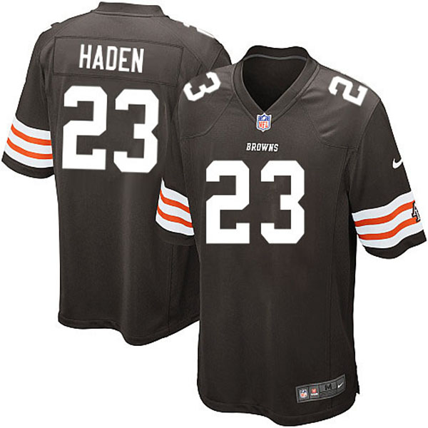 Nike Cleveland Browns Men Joe Haden Game Brown NFL Jersey