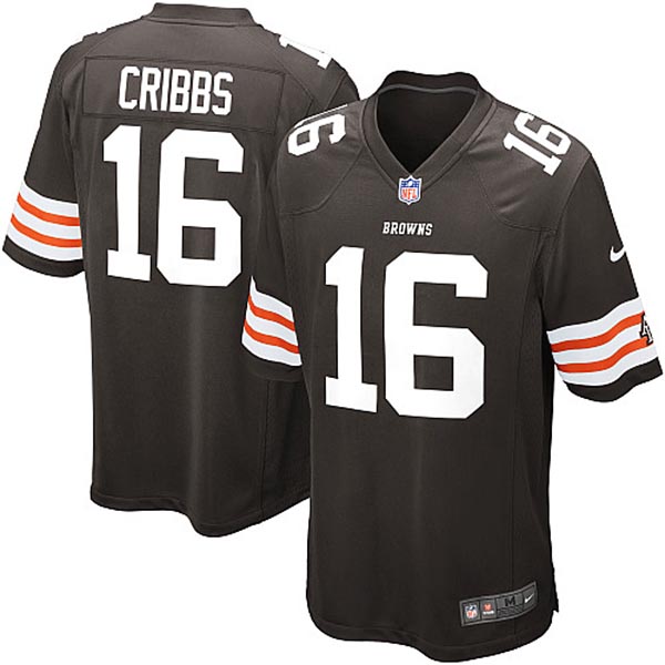 Nike Cleveland Browns Men Josh Cribbs Game Brown NFL Jersey