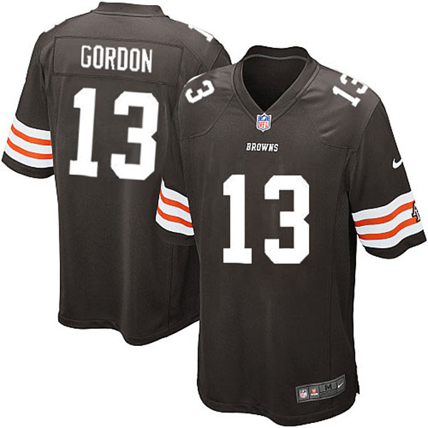 Nike Cleveland Browns Men Josh Gordon Game Brown NFL Jersey