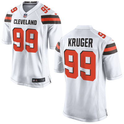 Nike Cleveland Browns Men #99 Paul Kruger Game White NFL Jersey