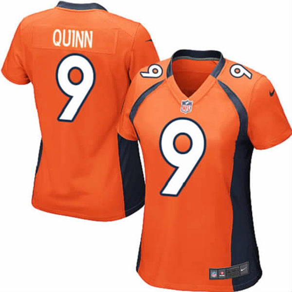 Nike Denver Broncos Women Brady Quinn Game Orange Jersey