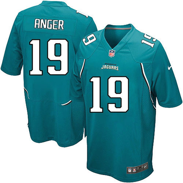 Nike Jacksonville Jaguars Men Bryan Anger Game Green NFL Jersey