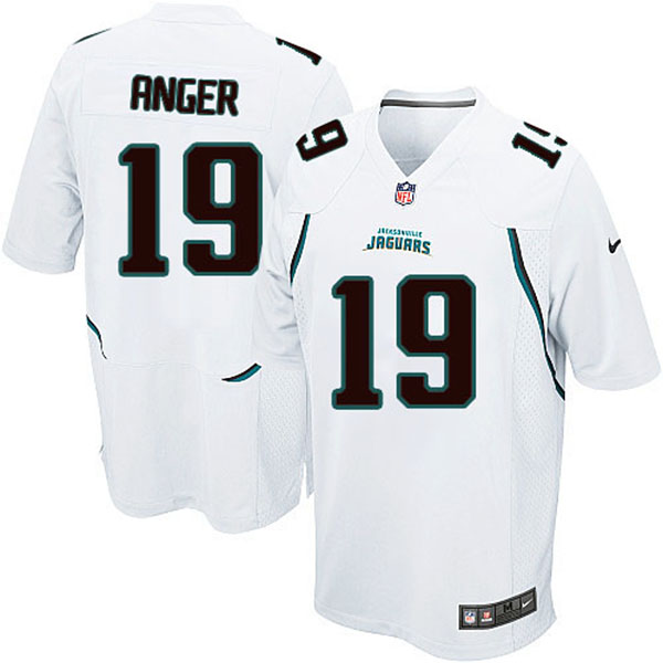 Nike Jacksonville Jaguars Men Bryan Anger Game White NFL Jersey