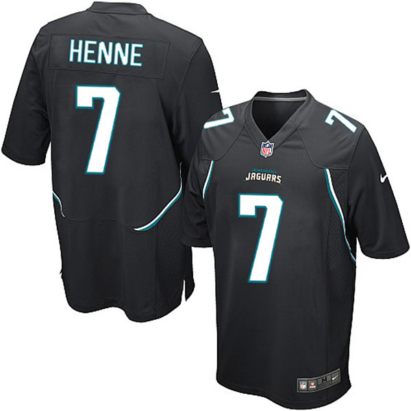 Nike Jacksonville Jaguars Men Chad Henne Game Black NFL Jersey