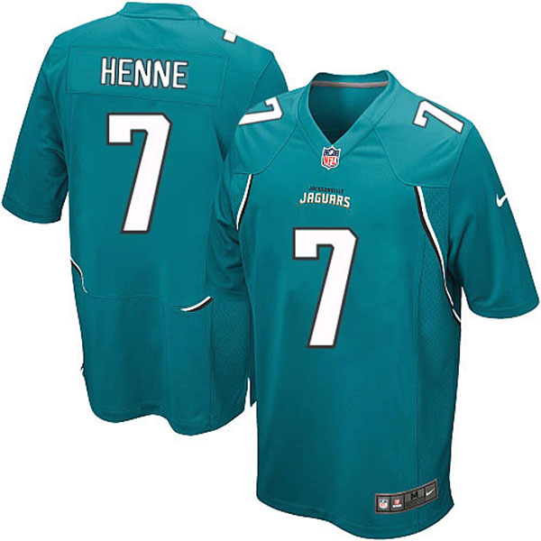 Nike Jacksonville Jaguars Men Chad Henne Game Green NFL Jersey