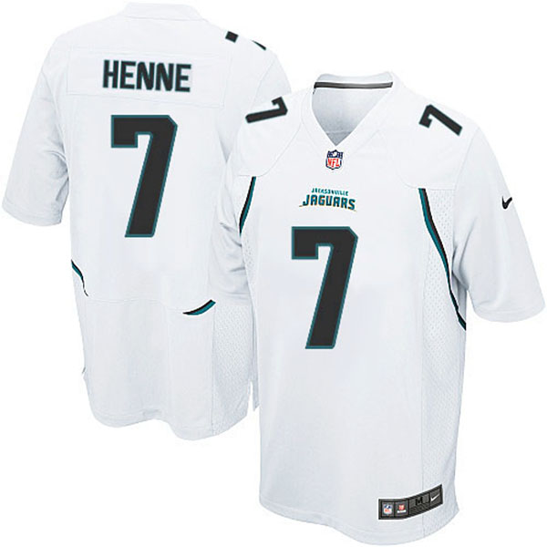 Nike Jacksonville Jaguars Men Chad Henne Game White NFL Jersey