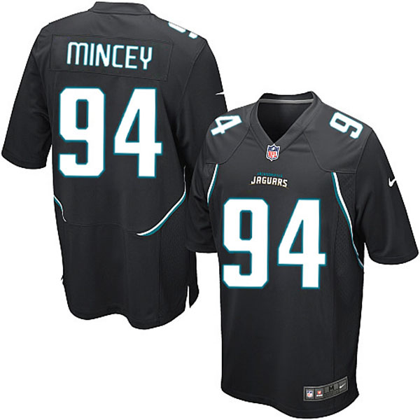 Nike Jacksonville Jaguars Men Jeremy Mincey Game Black NFL Jersey