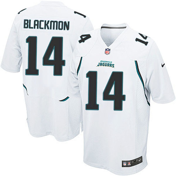 Nike Jacksonville Jaguars Men Justin Blackmon Game White NFL Jersey