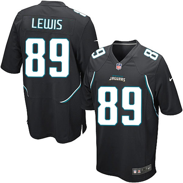 Nike Jacksonville Jaguars Men Marcedes Lewis Game Black NFL Jersey