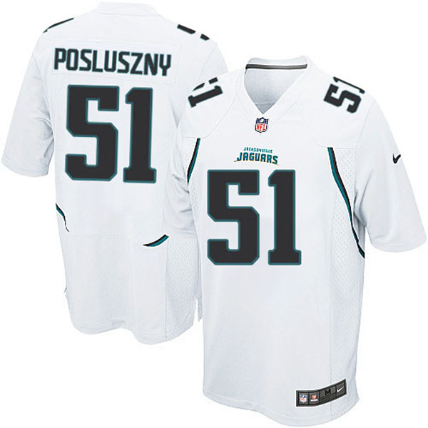 Nike Jacksonville Jaguars Men Paul Posluszny Game White NFL Jersey