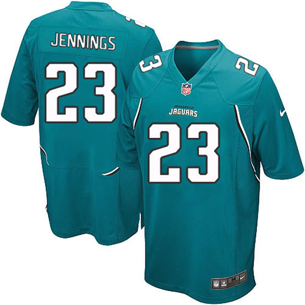 Nike Jacksonville Jaguars Men Rashad Jennings Game Green NFL Jersey