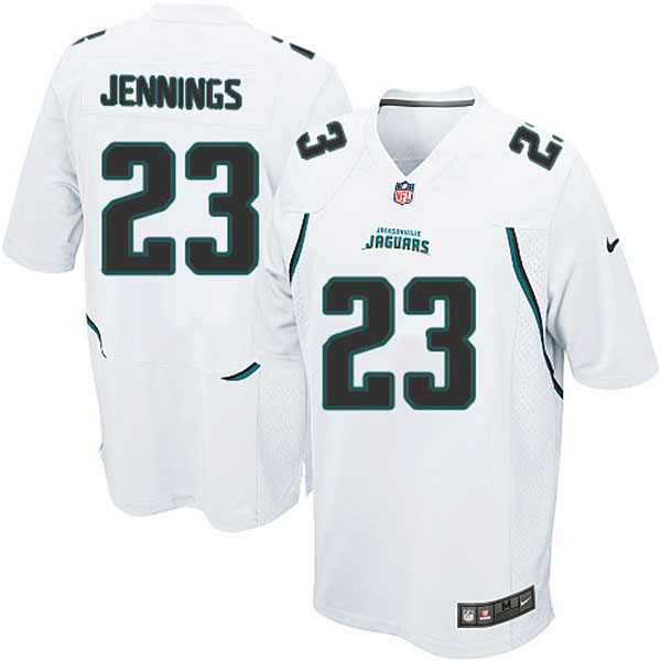 Nike Jacksonville Jaguars Men Rashad Jennings Game White NFL Jersey