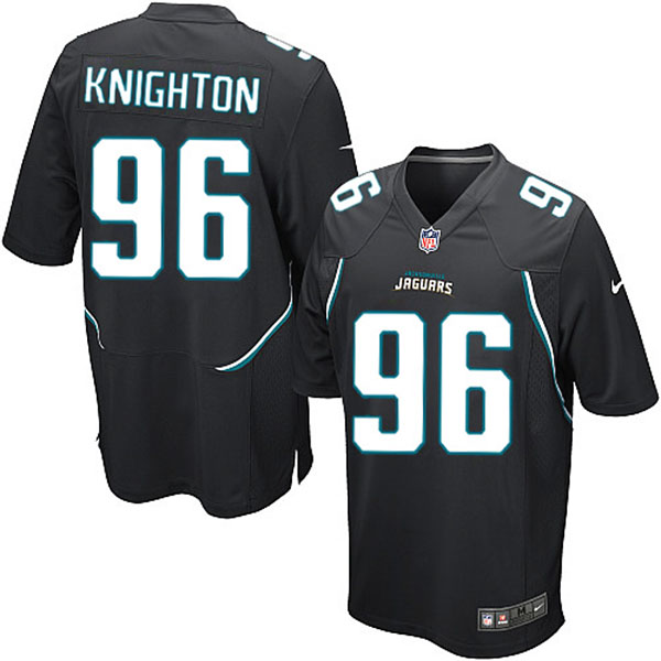 Nike Jacksonville Jaguars Men Terrance Knighton Game Black NFL Jersey