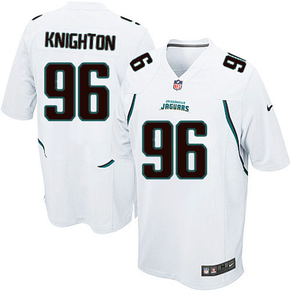 Nike Jacksonville Jaguars Men Terrance Knighton Game White NFL Jersey