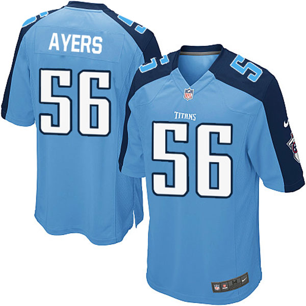 Nike NFL Tennessee Titans Men Akeem Ayers Game Light Blue Jersey