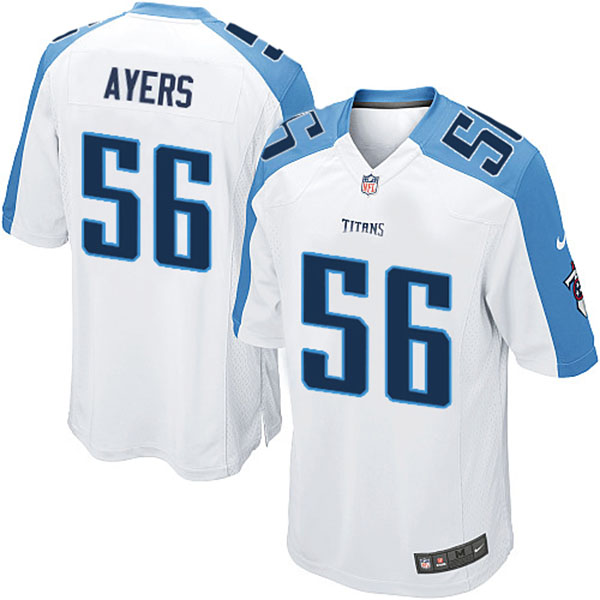 Nike NFL Tennessee Titans Men Akeem Ayers Game White Jersey