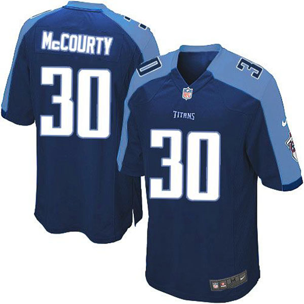 Nike NFL Tennessee Titans Men Jason McCourty Game Navy Blue Jersey