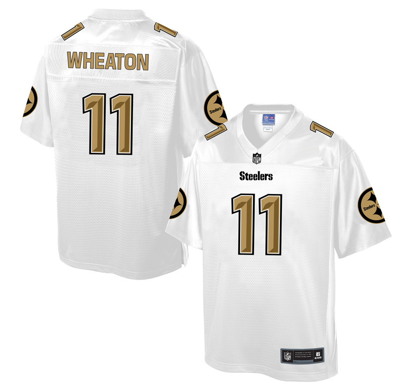 Pittsburgh Steelers #11 Markus Wheaton White Pro Line Fashion Jersey