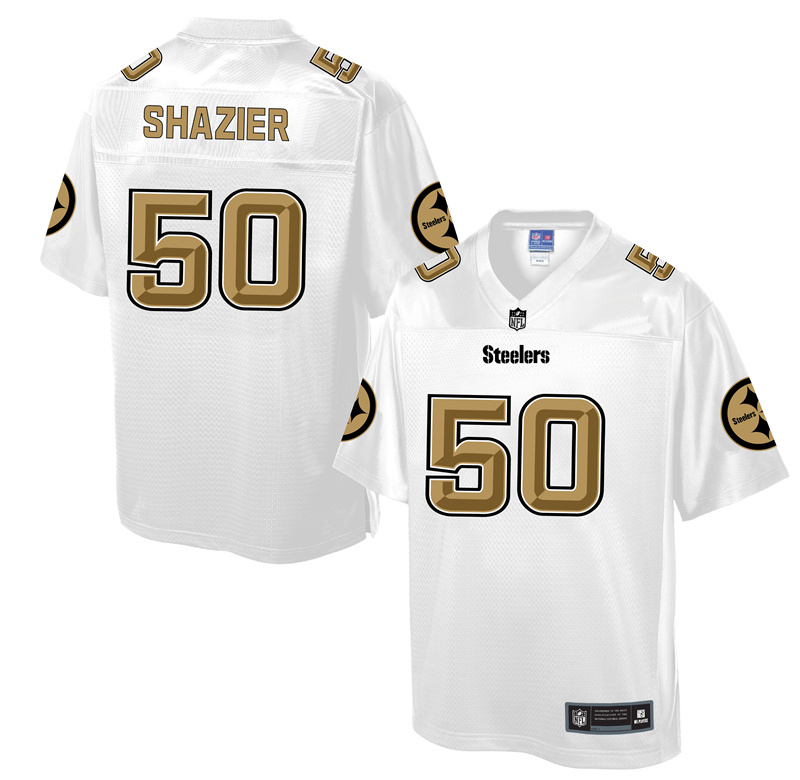 Pittsburgh Steelers #50 Ryan Shazier White Pro Line Fashion Jersey