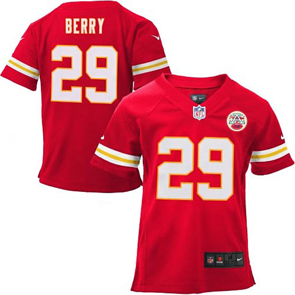 Preschool Kansas City Chiefs #29 Eric Berry Nike Red Game Jersey