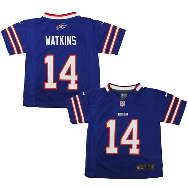 Preschool Buffalo Bills #14 Sammy Watkins Nike Royal Blue Team Color Game Jersey